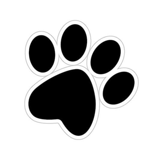 Paw Print Logo Sticker